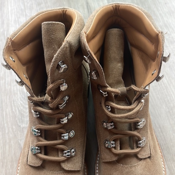 🎉Host pick🎉Marc Fisher Ltd Idaran Hiker Boot Light Cognac Suede Women’s 9.5 - Picture 5 of 13